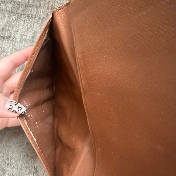 Louis Vuitton Monogram Leather Long Wallet Brown – Made in Spain - Picture 11 of 16